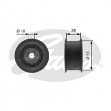 T41101A GATES Паразитный / ведущий ролик, зубчатый ремень