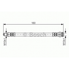 1 987 476 629 BOSCH Тормозной шланг
