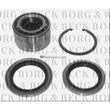 BWK691 BORG & BECK Комплект подшипника ступицы колеса