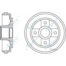 DRM9934 APEC Тормозной барабан