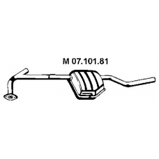 07.101.81 EBERSPACHER Средний глушитель выхлопных газов