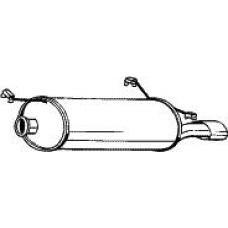 135-661 BOSAL Глушитель выхлопных газов конечный