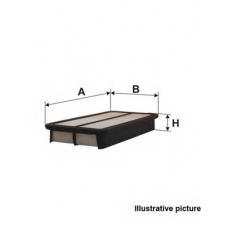EAF3512.10 OPEN PARTS Воздушный фильтр