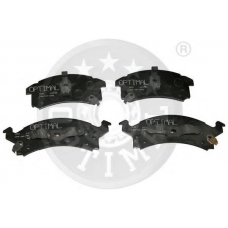 12106 OPTIMAL Комплект тормозных колодок, дисковый тормоз