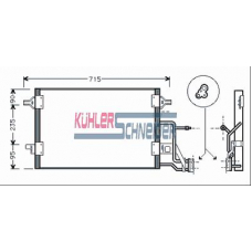 5022401 KUHLER SCHNEIDER Конденсатор, кондиционер