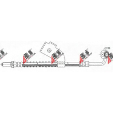 SL 3705 ABS Тормозной шланг