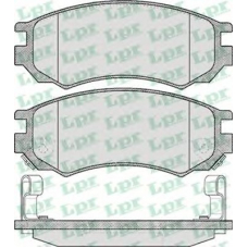 05P548 LPR Комплект тормозных колодок, дисковый тормоз