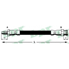 6T47255 LPR Тормозной шланг