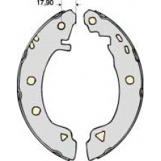 K682252 MGA Комплект тормозов, барабанный тормозной механизм