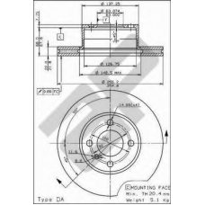 20054 AP Тормозной диск