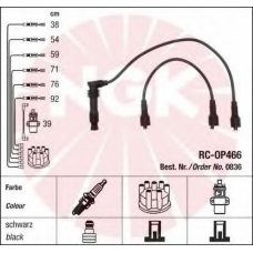 0836 NGK Комплект проводов зажигания