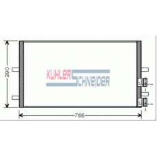 1820361 KUHLER SCHNEIDER Конденсатор, кондиционер