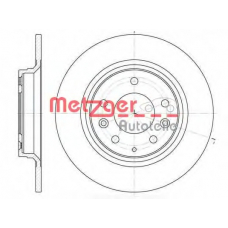 6881.00 METZGER Тормозной диск