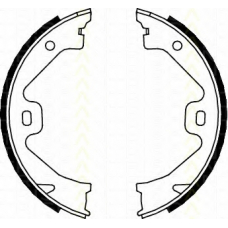 8100 17011 TRISCAN Комплект тормозных колодок, стояночная тормозная с