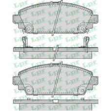 05P1069 LPR Комплект тормозных колодок, дисковый тормоз