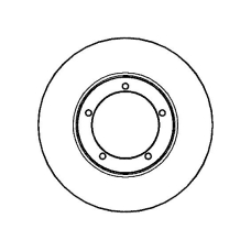 NBD418 NATIONAL Тормозной диск