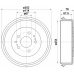 MBD114 MINTEX Тормозной барабан