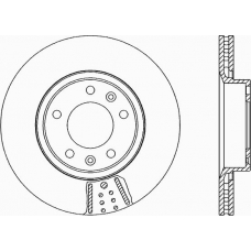 BDA1109.20 OPEN PARTS Тормозной диск