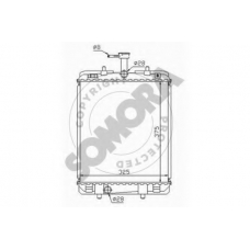 055140 SOMORA Радиатор, охлаждение двигателя
