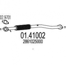 01.41002 MTS Труба выхлопного газа