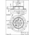 BS 7547 BRECO Тормозной диск