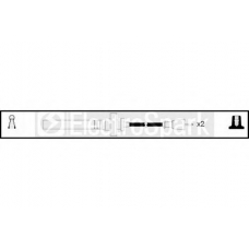 OEK678 STANDARD Комплект проводов зажигания