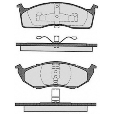 RA.0718.1 RAICAM Комплект тормозных колодок, дисковый тормоз