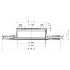 BDC3731 QUINTON HAZELL Тормозной диск