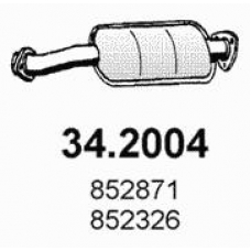 34.2004 ASSO Предглушитель выхлопных газов