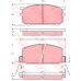 GDB210 TRW Комплект тормозных колодок, дисковый тормоз