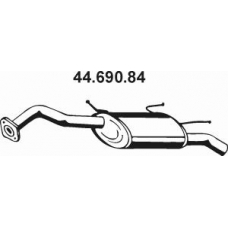 44.690.84 EBERSPACHER Глушитель выхлопных газов конечный