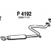 P4192 FENNO Средний глушитель выхлопных газов