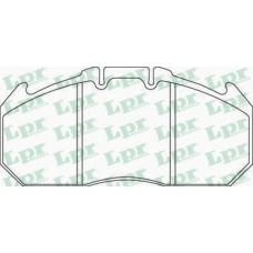 05P823 LPR Комплект тормозных колодок, дисковый тормоз