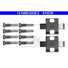 13.0460-0238.2 ATE Комплектующие, колодки дискового тормоза