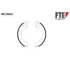 BB1366A2 FTE Комплект тормозных колодок