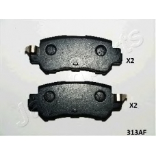 PP-313AF JAPANPARTS Комплект тормозных колодок, дисковый тормоз