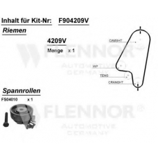 F904194 FLENNOR Комплект ремня грм