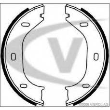 V20-0075 VEMO/VAICO Комплект тормозных колодок, стояночная тормозная с
