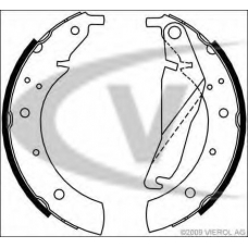 V20-0076 VEMO/VAICO Комплект тормозных колодок