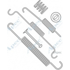 KIT708 APEC Комплектующие, тормозная колодка