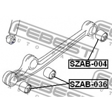 SZAB-036 FEBEST Подвеска, рычаг независимой подвески колеса