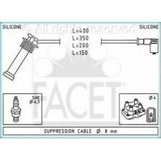 4.7242 FACET Комплект проводов зажигания