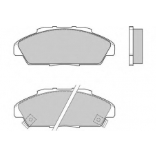 12-0519 E.T.F. Комплект тормозных колодок, дисковый тормоз