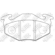 PN9213 NiBK Комплект тормозных колодок, дисковый тормоз