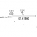 01.41980 MTS Труба выхлопного газа