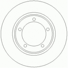 D2469 ROULUNDS Тормозной диск