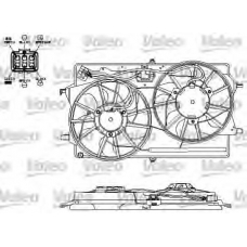 696153 VALEO Электродвигатель, вентилятор радиатора