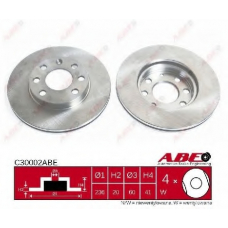C30002ABE ABE Тормозной диск