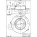 08.3282.10 BREMBO Тормозной диск