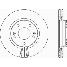 BDR2138.20 OPEN PARTS Тормозной диск